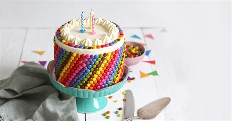 Colorful Birthday Cake Gluten Free Bake To The Roots