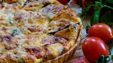 Quiche Aux Aubergines Et Aux Saucisses Succulente