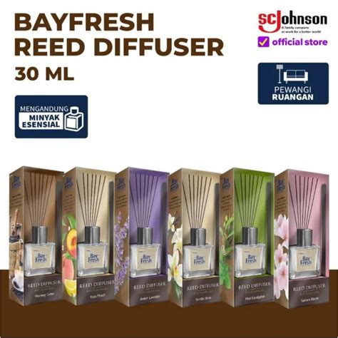 Jual Bayfresh Reed Diffuser Regular Vanilla Sakura Lavender Mint