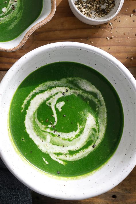 Cream Of Spinach Soup Recipe