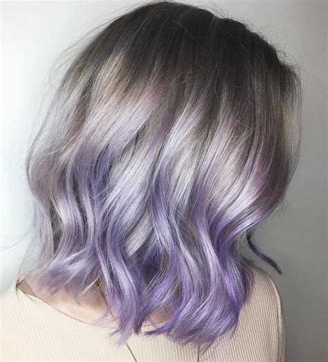 Hairstyle Trends - 26 Hottest Silver Purple Hair Colors Are Right Here ...