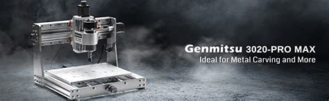 Genmitsu 3020 PRO MAX CNC Router Machine For Metal Carving And More