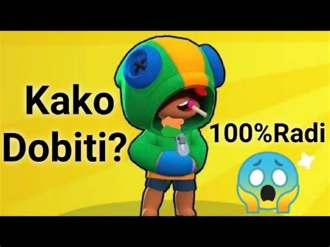 KAKO DOBITI NOVOG BRAWLERA U BRAWL STARSU 100 RADI YouTube