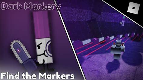 How To Find DARK MARKERY In FIND THE MARKERS Roblox NEW MARKEROUS