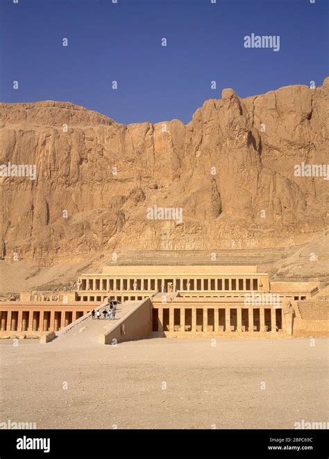 Djeser Djeseru Queen Hatshepsuts Mortuary Temple Complex Deir E Hi Res