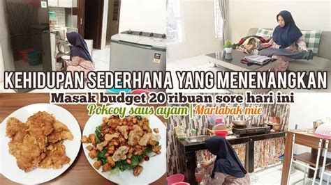 MASAK BUDGET 20 RIBU KEHIDUPAN SEDERHANA YANG MENENANGKAN