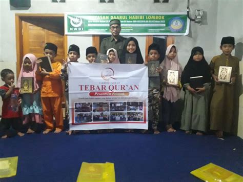 Alhamdulillah Yataqu Sampai Lombok Yayasan Takrimul Quran