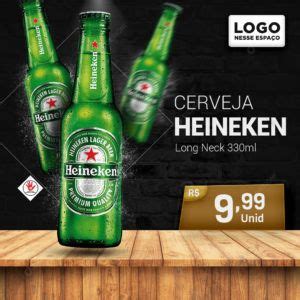 Cerveja Social Media Heineken Psd Edit Vel Bares Bebidas Heineken