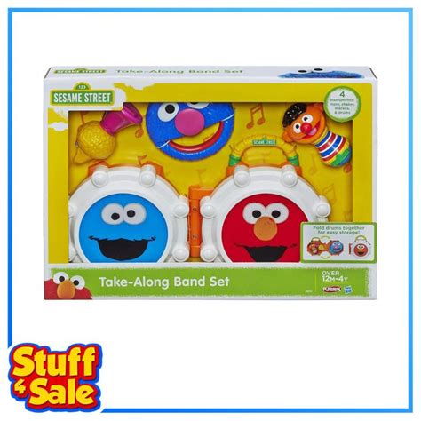 Playskool Sesame Street Take Along Band Set Lazada Ph