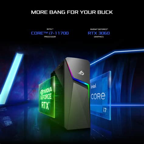 Asus Rog Strix G Gaming Desktop Pc Intel Core I Geforce Rtx