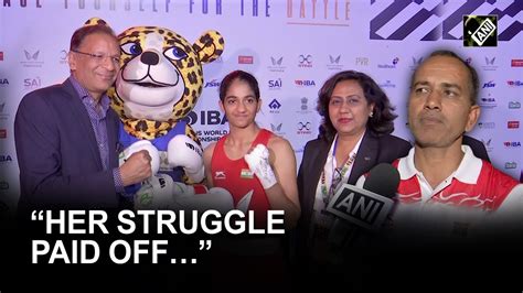 Her Struggle Paid Off Nitu Ghanghass Father On Her Gold Win At IBA