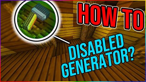 How To Disable Generators In Hypixel Bedwars Youtube