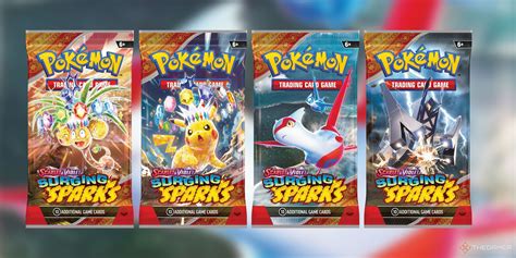 Scarlet And Violet Surging Sparks Coming In November For Pokemon Tcg