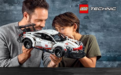 Lego Technic Porsche 911 Rsr Race Car Building Set 1580 Pieces Anb Baby