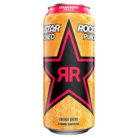 Save On Rockstar Punched Energy Drink Strawberry Peach Order Online