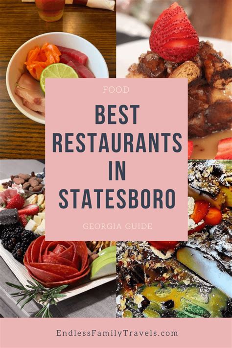 Best Restaurants in Statesboro - Georgia Guide - Endless Family Travels