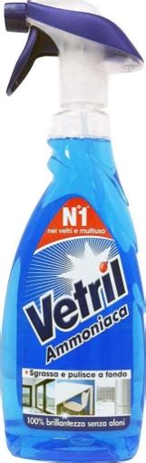 Il Numero 1 Del Risparmio VETRIL DETERGENTE SPRAY VETRI MULTIUSO 650 ML