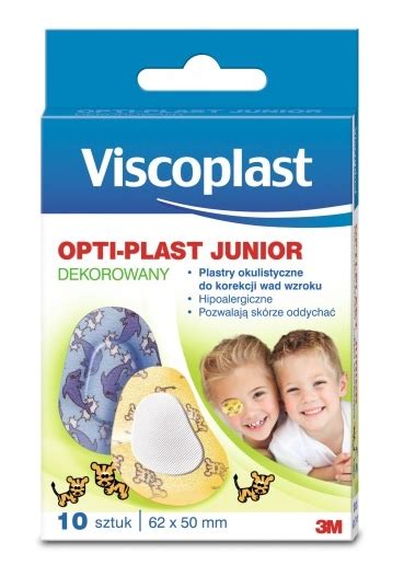 Plastry Okulistyczne Optiplast Junior Dekorowane Szt Medical Depot