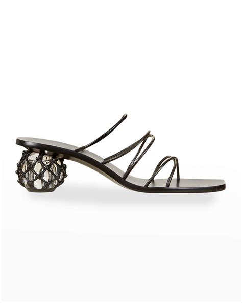 Buy Cult Gaia Kelly Strappy Sphere Heel Slide Sandals At 64 Off