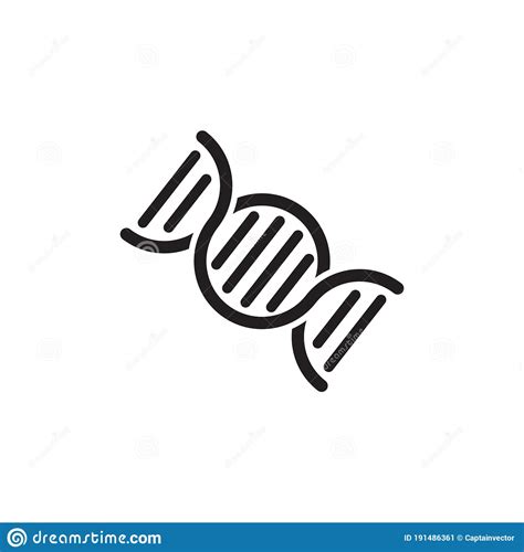 Dna Structure Vector Illustration Decorative Design Stock Vector Illustration Of Genetical