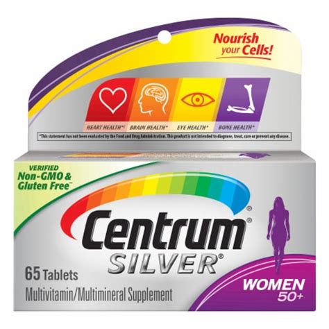 Centrum® Silver® Women's 50+ Multi-Vitamin Tablets, 65 ct - Kroger