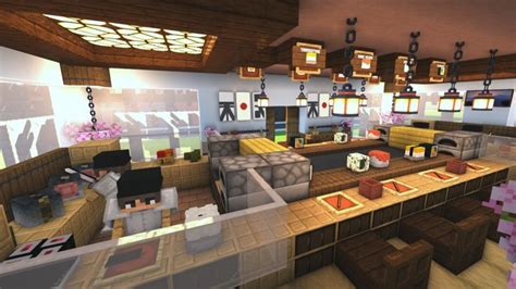 A Step By Step Guide On How To Make A Sushi Restaurant In Minecraft