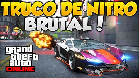 GTA V Online Truco De NITRO Brutal EL COCHE MAS RAPIDO DEL JUEGO GTA