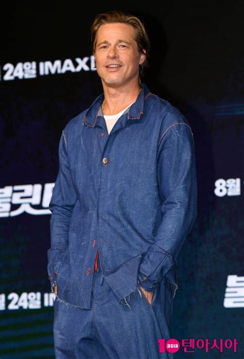 Ten 포토 브래드 피트brad Pitt 8년만에 내한 텐아시아