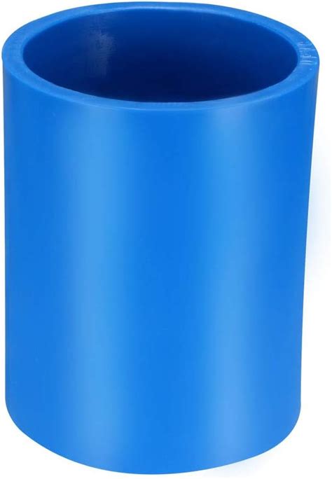 Uxcell 40mm Straight Pvc Pipe Fitting Coupling Adapter Connector Blue 5