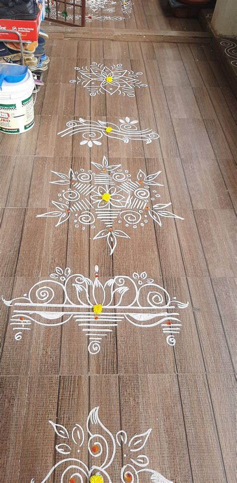 Rangoli Side Designs Simple Rangoli Border Designs Rangoli Designs