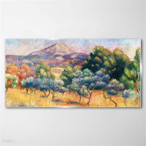 Coloray Obraz na Szkle las Góra Krajobraz 120x60 cm