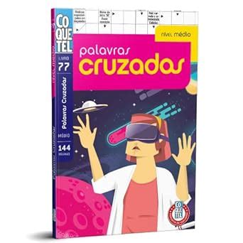 Amazon Livro Livro Coquetel Palavras Cruzadas Nivel Medio Ed 77