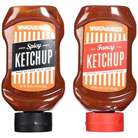 Whataburger Ketchup Variety Pack 1 Whataburger Spicy Ketchup