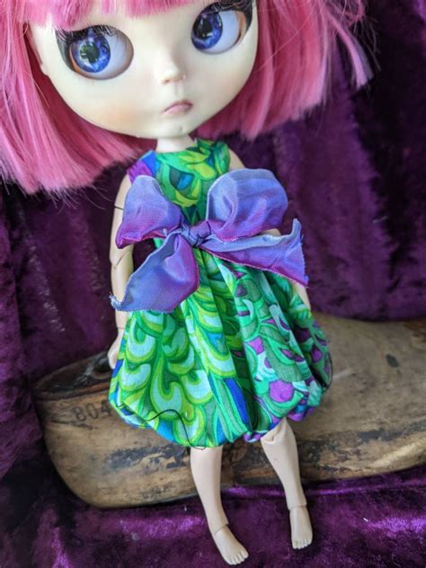 Blythe Bubble Dress Blythe Doll Dress Blythe Dress Etsy