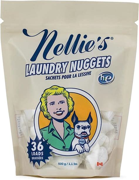 Nellies Laundry Nuggets 36 Loads Laundry Detergent Pods Easily