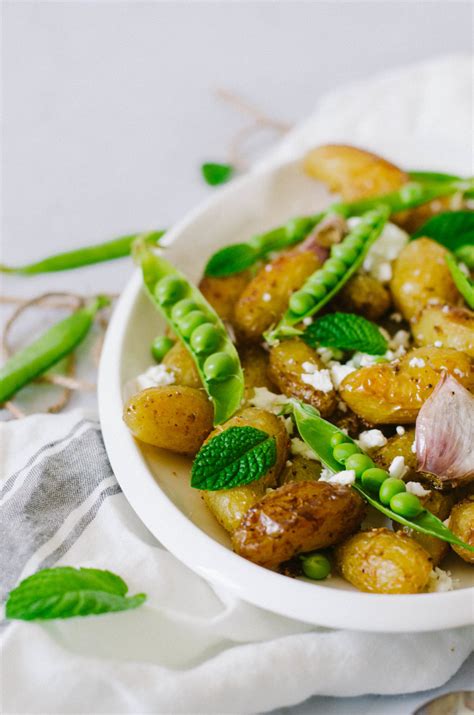 Salade De Pomme De Terre D Licatesse Petit Pois Et Feta Recette