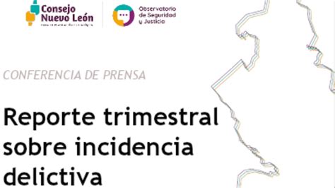 Reporte Trimestral Sobre Incidencia Delictiva Youtube