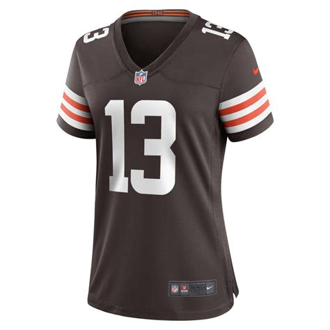 Women's Cleveland Browns Corey Bojorquez Nike Brown Game Jersey