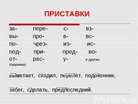 Состав слов. части слова - презентация онлайн