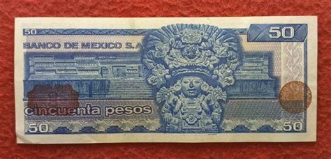 Mexico 50 Pesos Benito Juarez 1981 Banknote SNS Coins