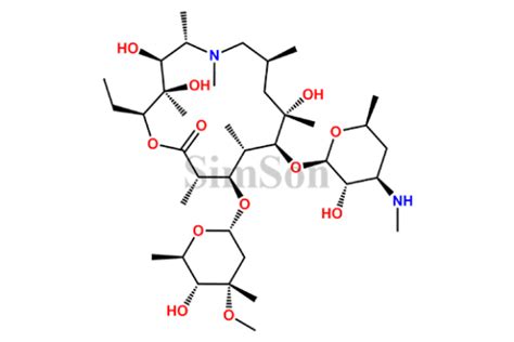 Azithromycin Ep Impurity I Cas No Simson Pharma Limited