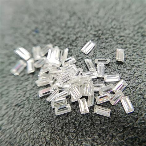 High Quality Factory Price Loose Gemstone Baguette Cut Moissanite All