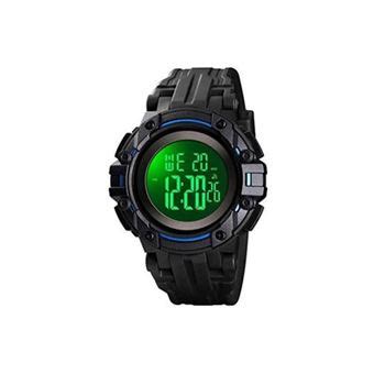 Tonshen montre homme 50m etanche led électronique alarma chronomètre