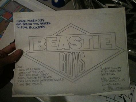 The Original Beastie Boys logo art | Art logo, Beastie boys, ? logo