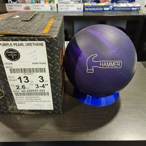 New Hammer Purple Pearl Urethane Bowling Ball Has Arrived Up300