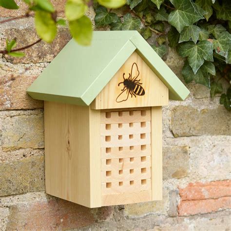 Solitary Bee Home Bee Houses Save Nature While You Shop