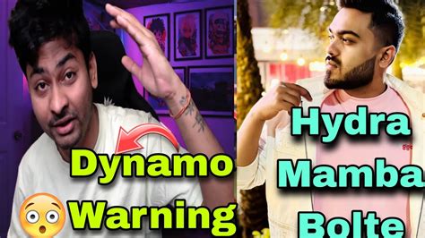 Dynamo Warning On This Hydra Mamba Bolte Youtube