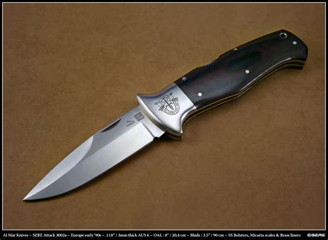 Sere Knives And Photography Al Mar Knives Vintage Sere Attack 3002a