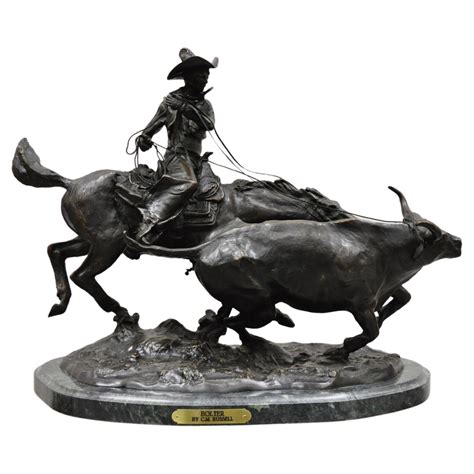 Keith Christie Western Bronze Sculpture "Shortcut" Signed Horse Cowboy ...