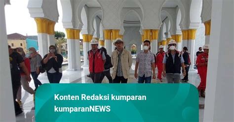 Ridwan Kamil Dan Gibran Tinjau Masjid Hadiah Pangeran UEA Untuk Jokowi